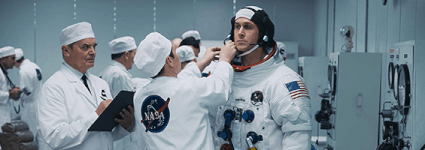 El primer hombre en la Luna