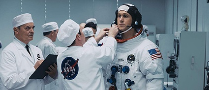 El primer hombre en la Luna