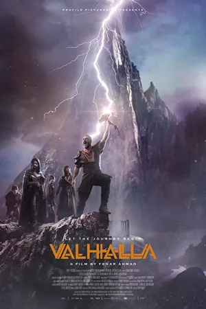 Valhalla: A Lenda de Thor: Dois filhos vikings viajam com Thor e Loki para Valhalla e lutam para salvar a terra divina do Ragnarok. Filmelier Image