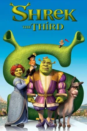 Shrek the Third: Shrek and Fiona must find the new heir to the throne to avoid becoming King & Queen.