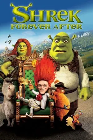 Shrek Forever After: Shrek makes a deal with Rumpelstiltskin, leading to a twisted version of Far Far Away.