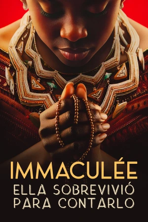 Immaculée: Ella sobrevivió para contarlo: Una mujer sobrevive al genocidio escondida en un baño con un rosario, un diccionario de inglés y una Biblia. Filmelier Image
