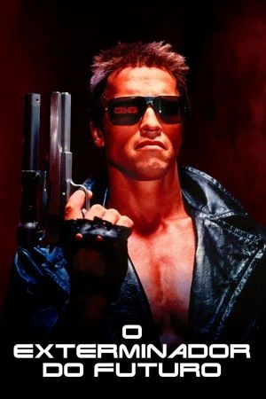 O Exterminador do Futuro: Em um futuro distópico, um andróide é enviado ao passado para eliminar a mãe do líder da resistência humana, desencadeando uma batalha crucial. Filmelier Image