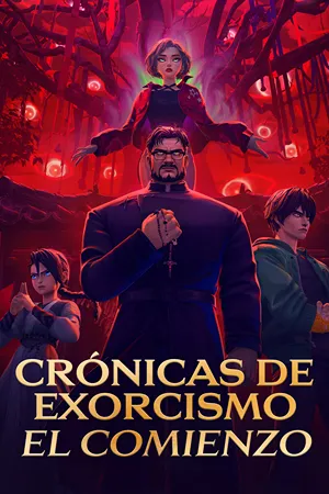 Crónicas de exorcismo: El comienzo: Un ex sacerdote, ahora médico, debe enfrentar sus demonios internos para proteger a un niño de un maestro corrupto en un templo mágico. Filmelier Image
