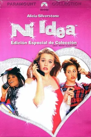 Ni idea: En Beverly Hills, Cher, una adolescente superficial, se debate entre su estilo de vida materialista y sus sentimientos por su nuevo hermanastro. Filmelier Image