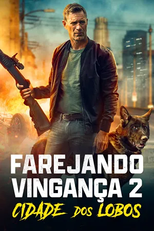 Farejando Vingança 2: Cidade dos Lobos: Jake, um ex-policial K-9, enfrenta uma gangue que destruiu sua vida e sua família, enquanto busca redenção com seu cão Argos. Filmelier Image