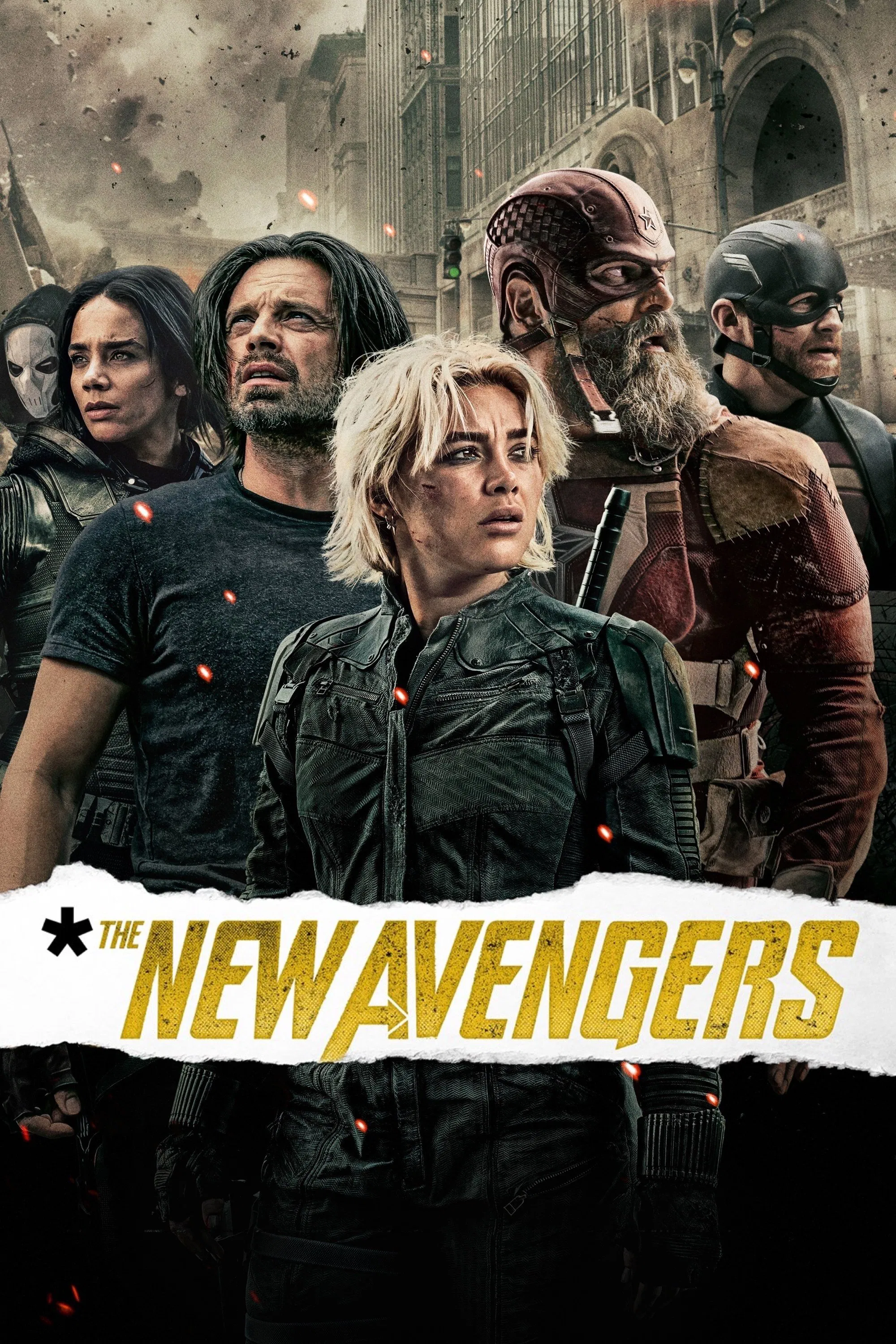 Thunderbolts* (Os Novos Vingadores): Um ex-vilão relutante lidera um grupo de supervilões em missões secretas para o governo.