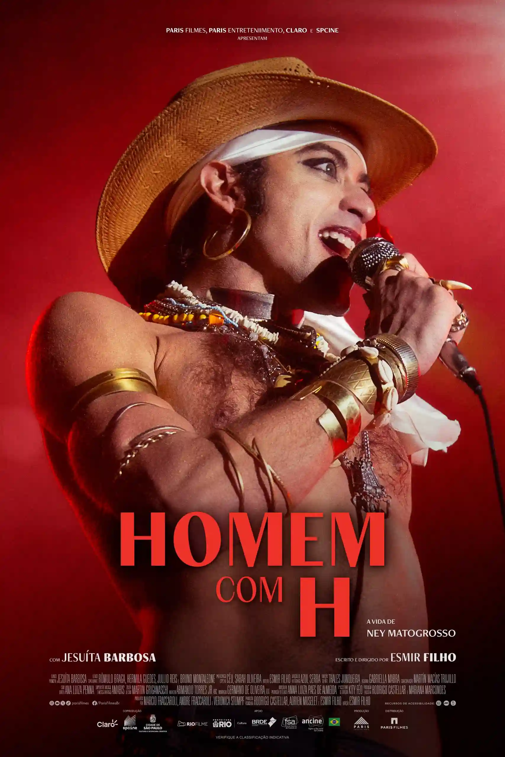 Homem Com H: Um jovem talentoso luta contra as expectativas familiares para se tornar um ícone da música brasileira.