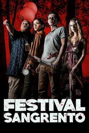 Festival Sangrento: Três adolescentes fãs de terror lutam para sobreviver em um festival macabro Filmelier Image