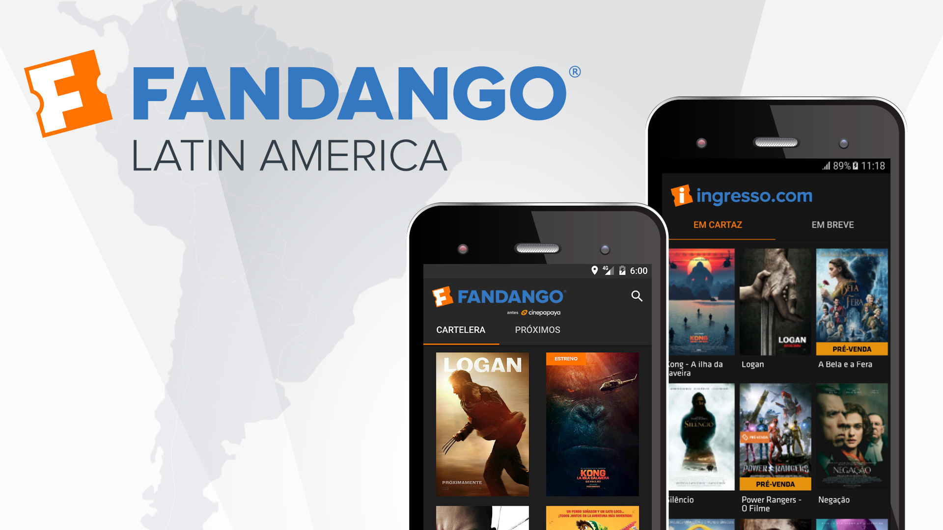 Fandango, controladora da Ingresso.com, encerra operação no resto da América Latina
