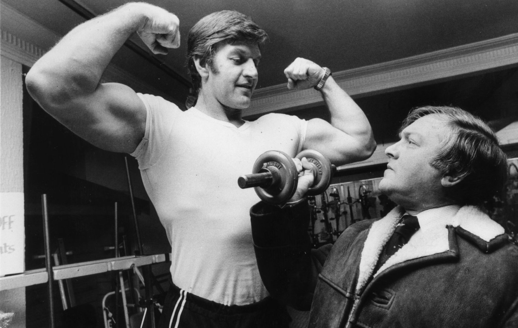 O jovem David Prowse