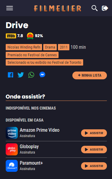 Paramount+ no Filmelier