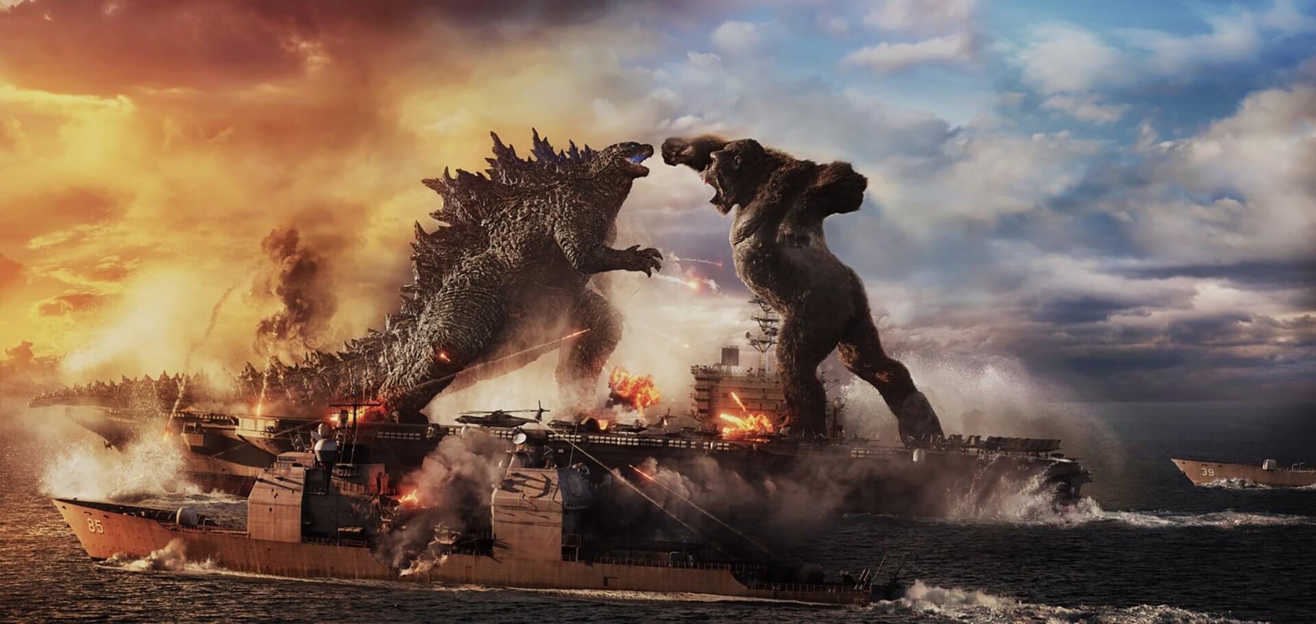Godzilla vs. Kong teve, nos EUA, lançamento simultâneo nos cinemas e no HBO Max (Foto: divulgação / Warner Bros.)