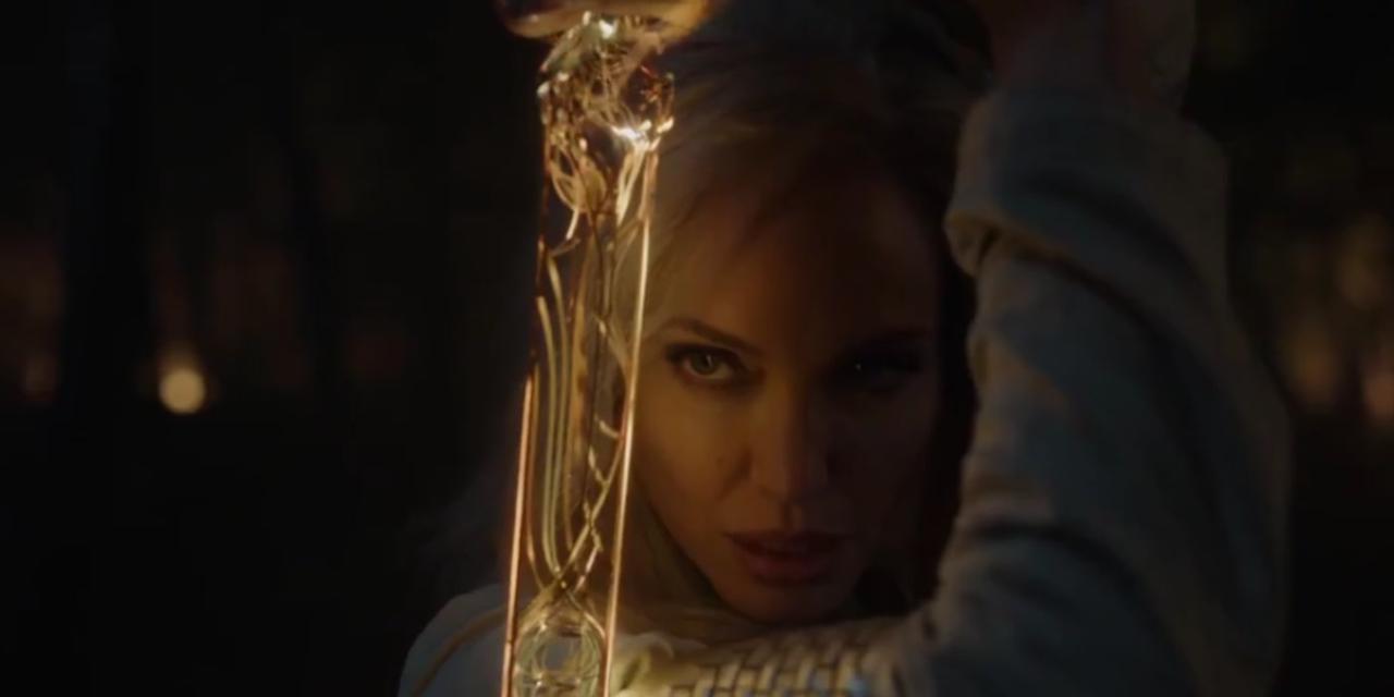 Angelina Jolie aparece nas primeiras cenas de ‘Eternos’, da Marvel