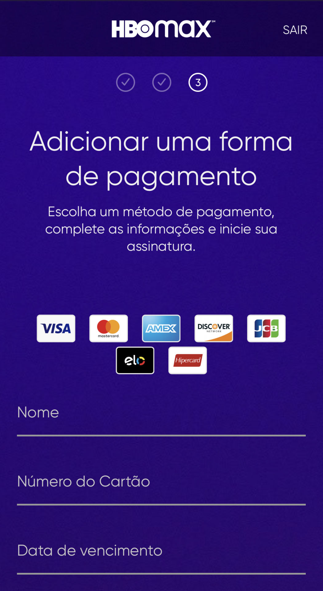 Como ASSINAR o HBO MAX com Cartão de Crédito pelo Celular? 