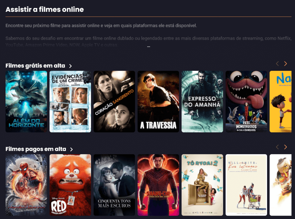 Filmelier Passa A Trazer Filmes Grátis Em Alta No Streaming | Filmelier ...