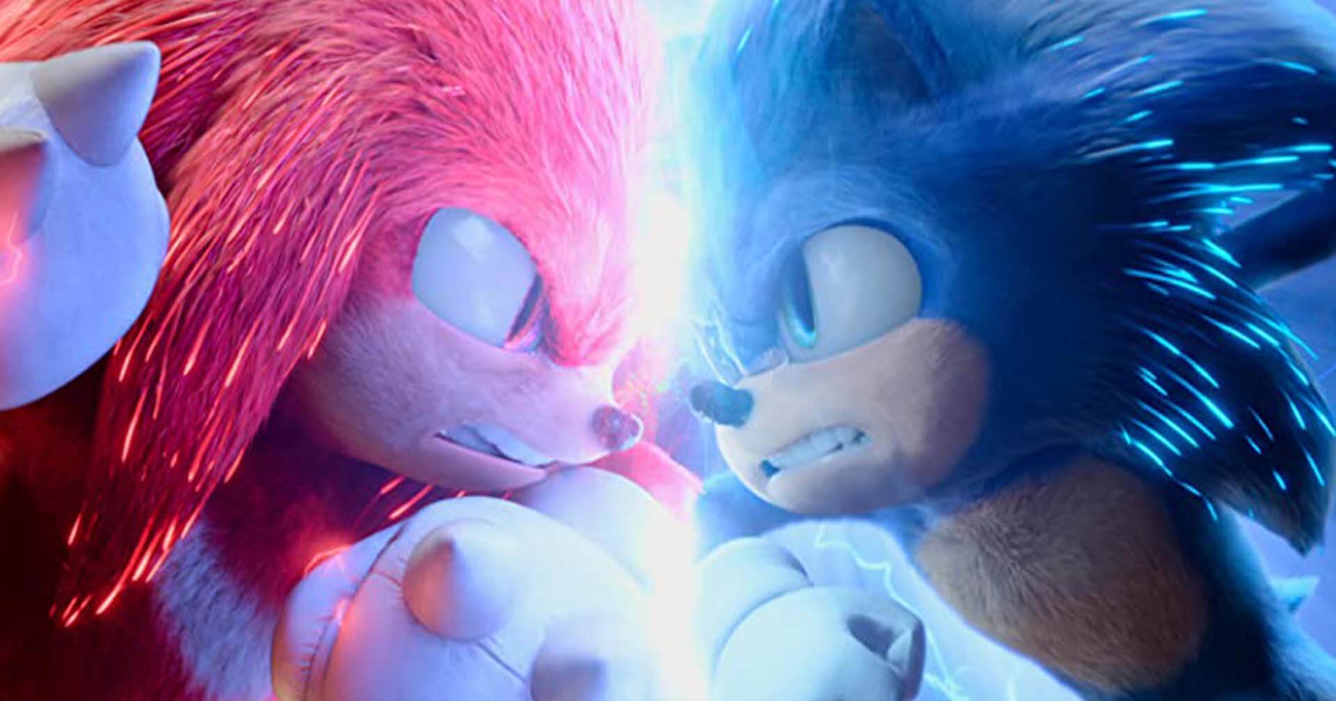 Cena de Sonic 2 vs Knuckles