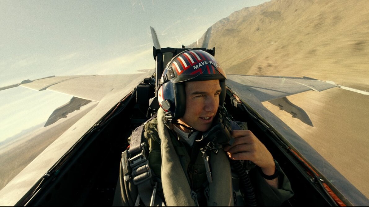 Cena de Top Gun Maverick