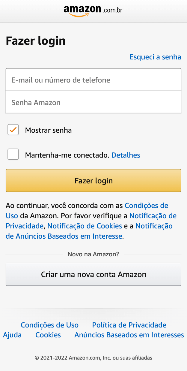 Como assinar o Amazon Prime, passo a passo. Passo 3
