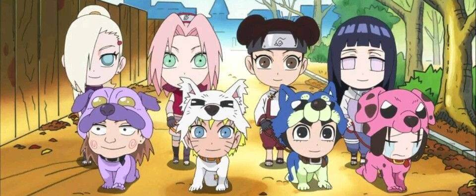 Cena do spin-off 'Rock Lee & His Ninja Pals'