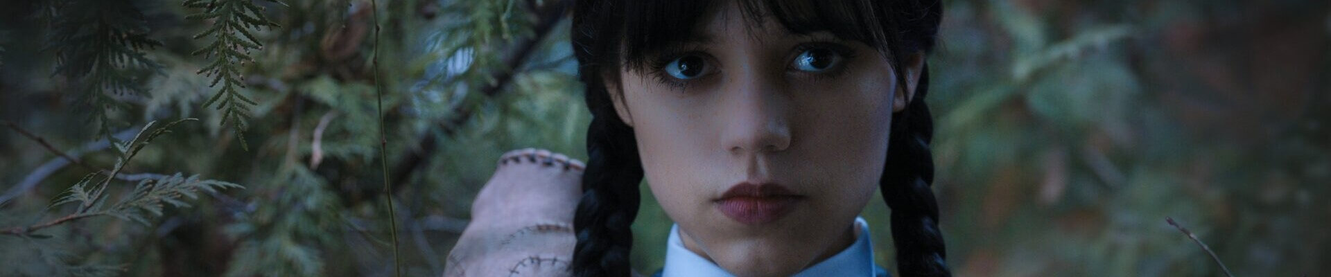 Jenna Ortega em cena de 'Wandinha', da Netflix (Crédito: Netflix)