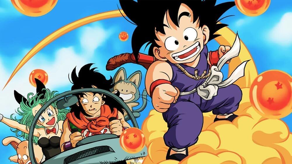 Cena de Dragon Ball, primeiro anime sobre Goku