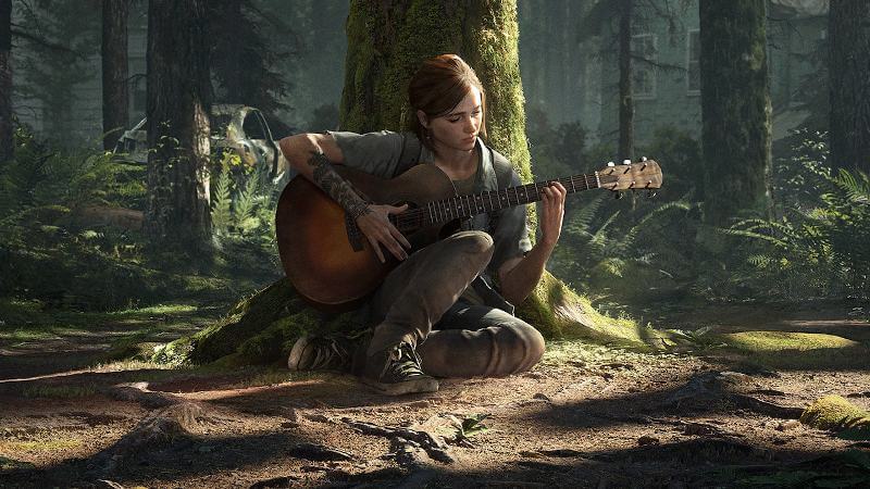 Ellie em cena do jogo 'The Last of Us Parte II'