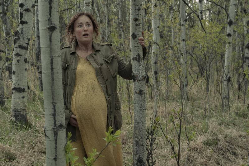 Ashley Johnson como a mãe de Ellie em 'The Last of Us' (Crédito: HBO)