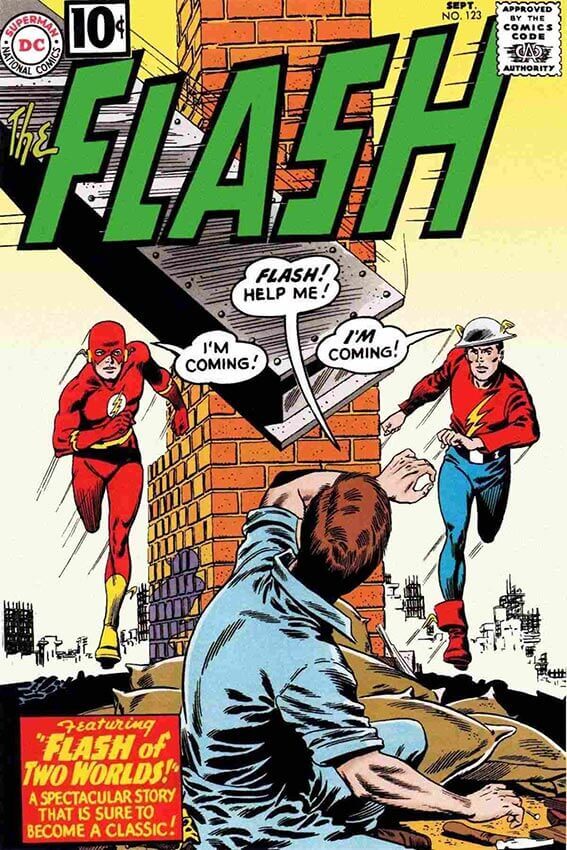Criado nos anos 40, Jay Garrick foi o Flash original