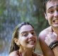 Giovanna Lancellotti como Paula e Danilo Mesquita como Teto em Ricos de Amor 2
