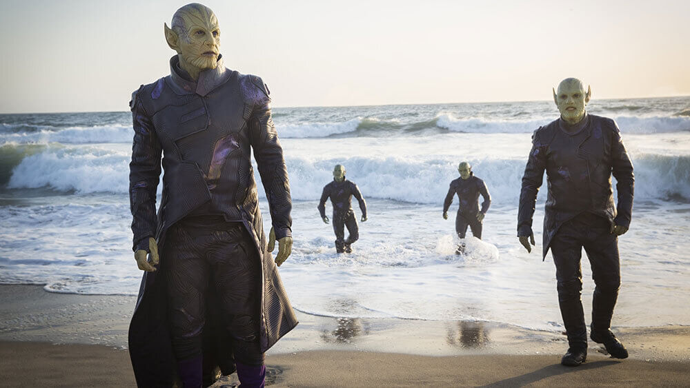 Os Skrulls, de Invasão Secreta, são introduzidos no UCM em Capitã Marvel
