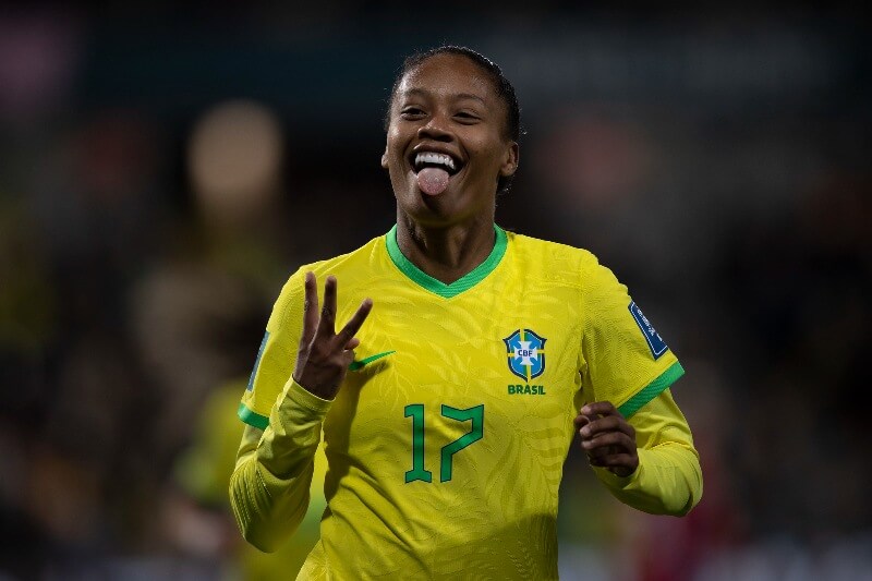 Com três gols de Ary Borges, Brasil ganhou do Panamá e lidera grupo F da Copa do Mundo feminina 2023 