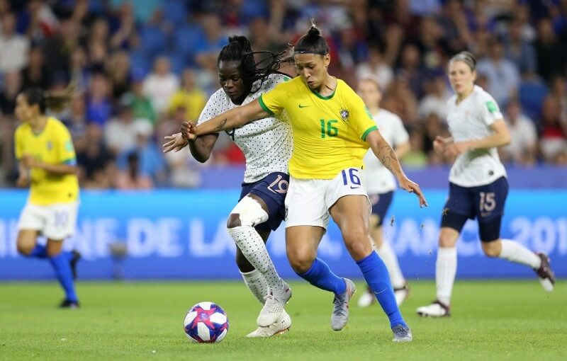 Brasil x França na Copa do Mundo Feminina 2019 