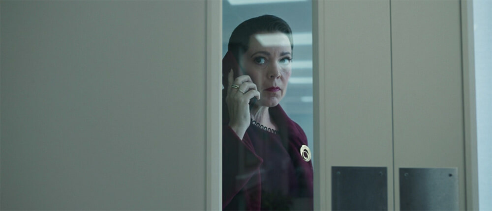 Olivia Colman em cena de Invasão Secreta, série da Marvel no Disney+