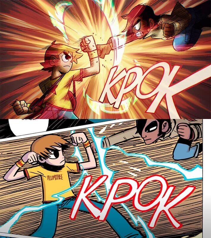 Scott Pilgrim: série animada versus graphic novels