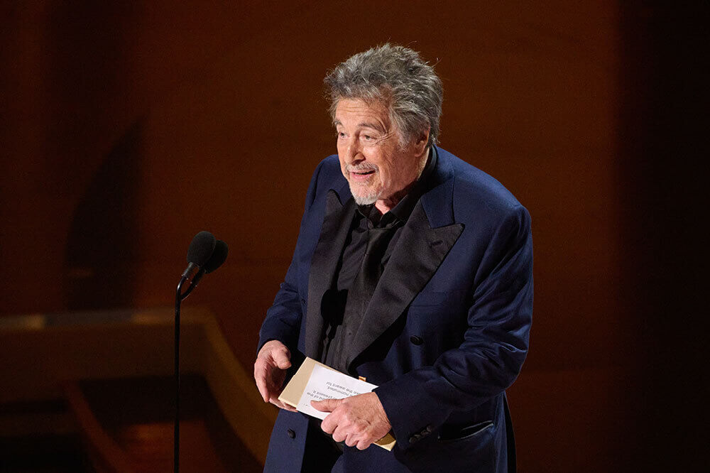 O lendário Al Pacino protagonizou um dos momentos mais estranhos do Oscar 2024 (Crédito: AMPAS)
