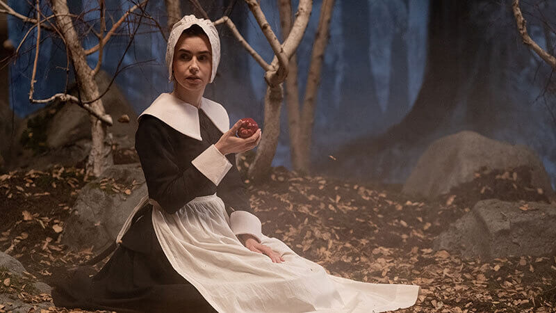 A filmagem de The Puritan II em MaXXXine alude à nunsploitation (Crédito: Universal Pictures / A24)