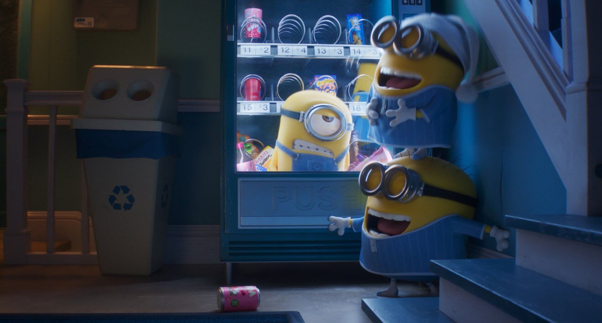 Um minion dentro de uma máquina é a melhor coisa de Meu Malvado Favorito 4 (Crédito: Universal Pictures)