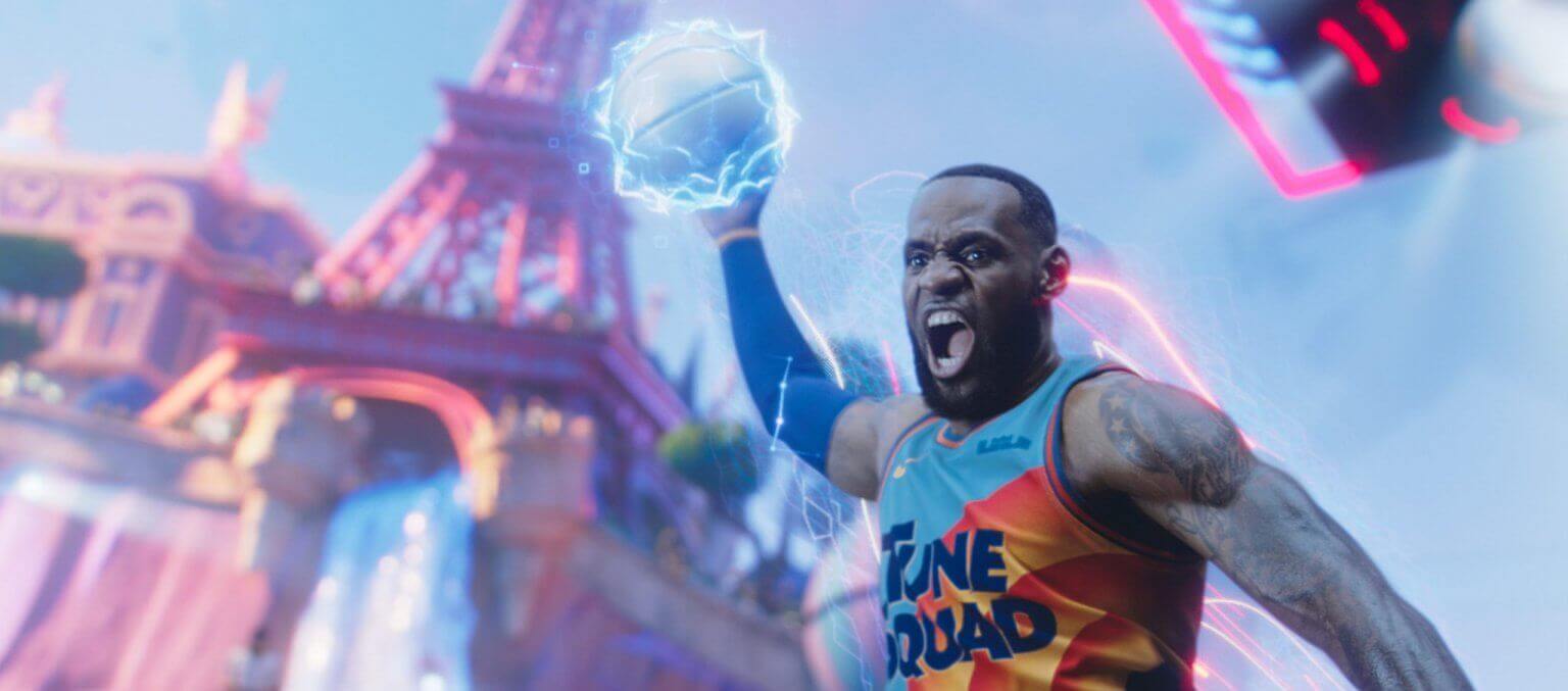 LeBron James en 'Space Jam: Una nueva era'