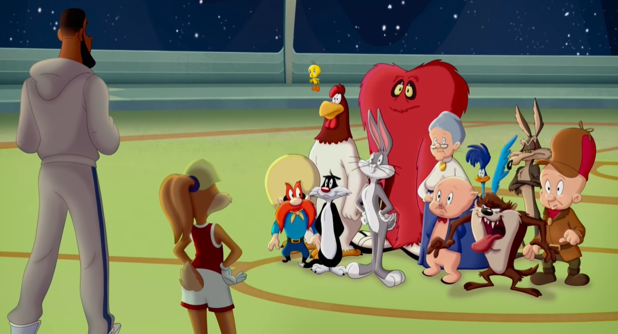 LeBron James y los Looney Tunes en 'Space Jam: Una nueva era'