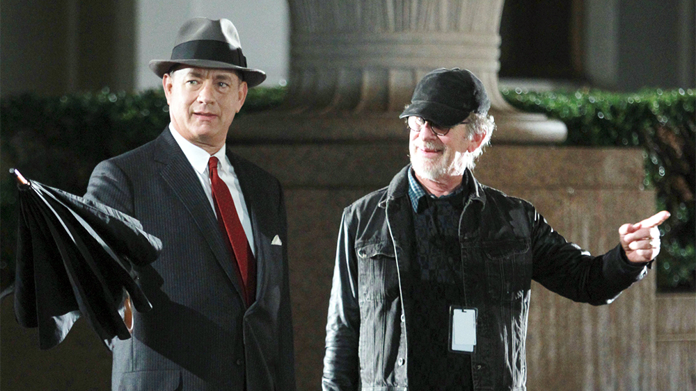 Tom Hanks y Steven Spielberg en 'Puente de espías'
