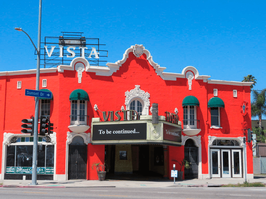 El Vista Theatrer adquirido por Quentin Tarantino