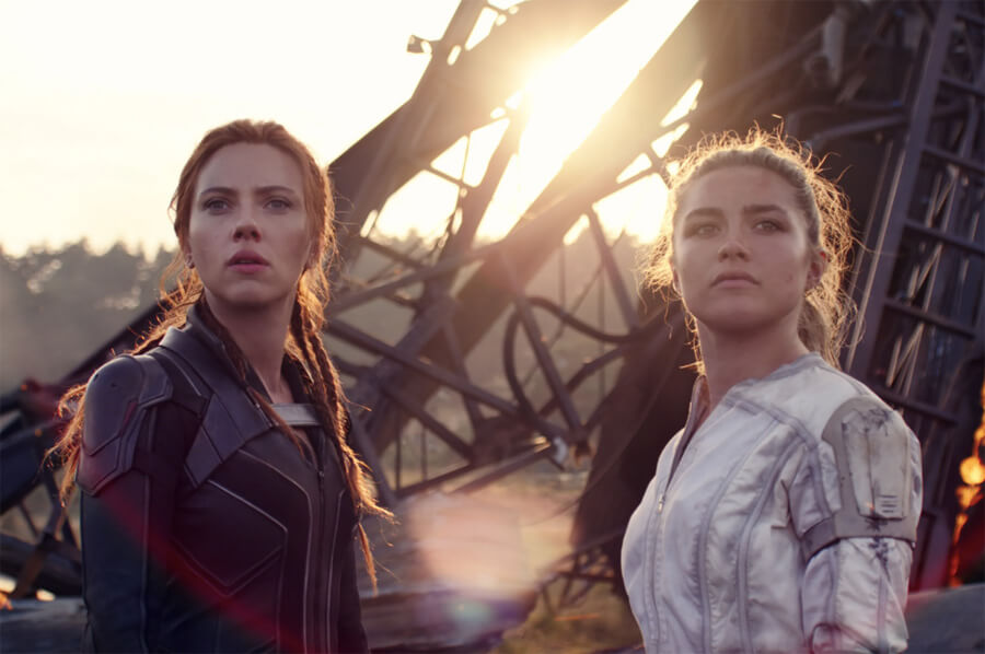 Scarlett Johansson y Florence Pugh en 'Black Widow', de Marvel