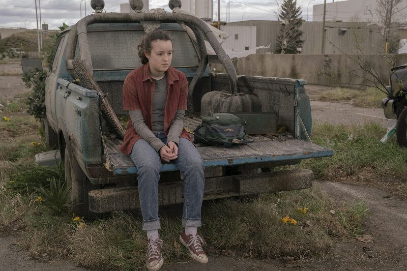 Ellie (Bella Ramsay) entra en conflicto en el episodio 9 de The Last of Us (Crédito: HBO)