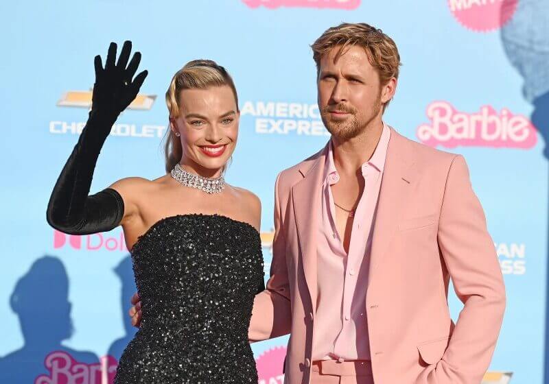 Margot Robbie y Ryan Gosling promueven Barbie