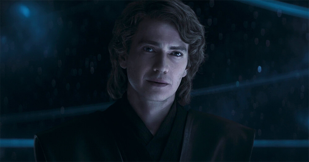 Hayden Christensen como Anakin Skywalker en Ahsoka