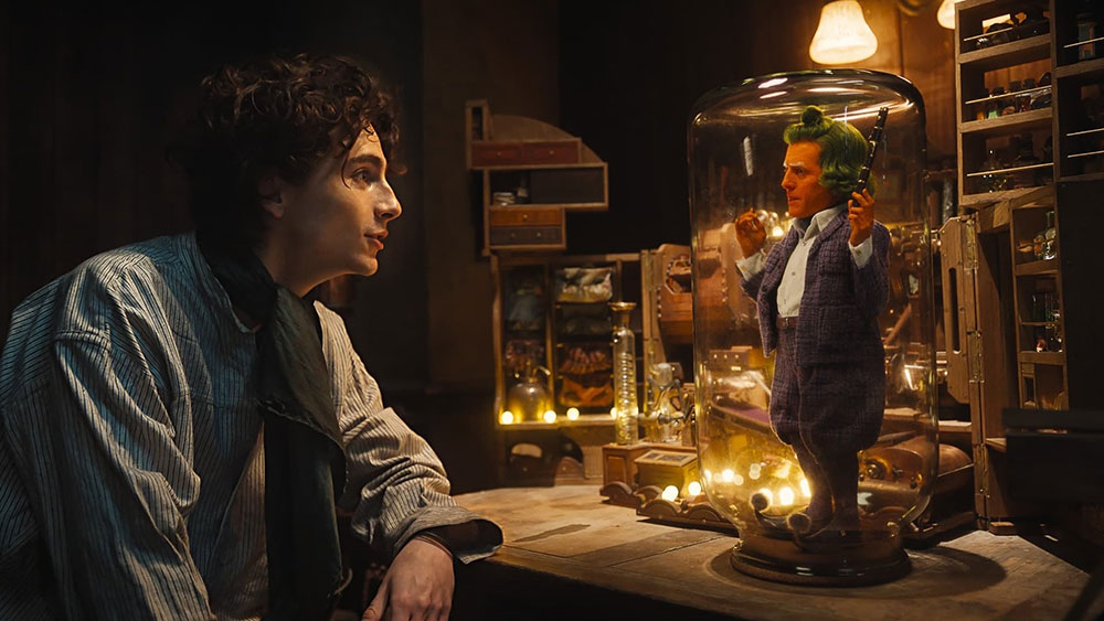 Wonka, con Timothée Chalamet