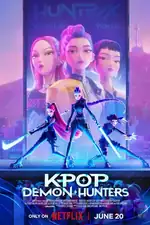 Capa do filme Guerreiras do K-Pop