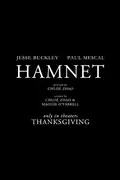 Hamnet - A Vida Antes de Hamlet: Agnes, esposa de Shakespeare, enfrenta a perda de seu filho Hamnet, inspirando a criação de uma peça famosa. Filmelier Image