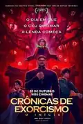 Crônicas de Exorcismo: O Início: Um padre excomungado enfrenta seu passado ao proteger uma criança poderosa de um mestre maligno, enquanto lida com conflitos internos. Filmelier Image